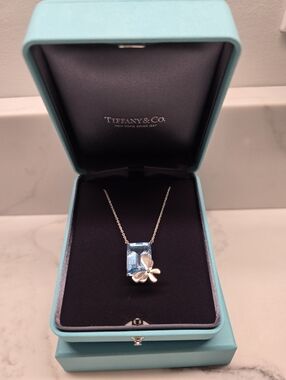 Tiffany&Co Return To Tiffany Love Bugs Blue Topaz Necklace